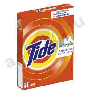 Стиральный порошок TIDE альпийская свежесть автомат 450г