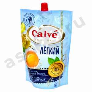 Бакалея Майонез CALVE легкий 50% 400г м/у