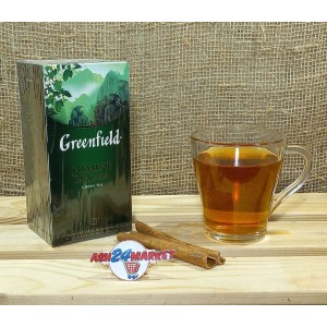 Чай GREENFIELD зеленый жасмин 25пак