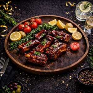 Свиные ребра в медовом соусе (от 1кг)