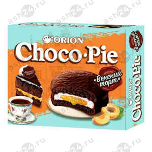 Печенье в упаковке ЧОКО ПАЙ венский торт 360г