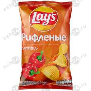 Чипсы LAYS рифленые паприка 70г