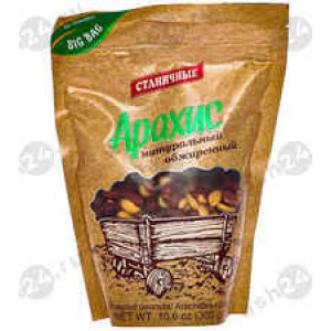 Снеки Арахис СТАНИЧНЫЕ натуральный обжаренный 300г