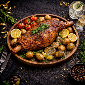 Запеченная баранья нога (от 2,5кг)