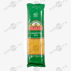 Бакалея Макаронные изделия МАКФА спагетти 400г