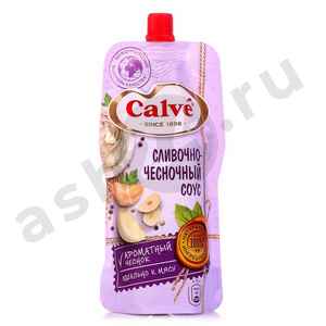 Бакалея Соус CALVE сливочно-чесночный 230г м/у