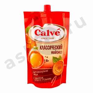 Бакалея Майонез CALVE классический 50% 400г м/у