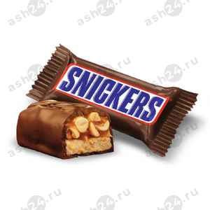 Конфеты вес Сникерс