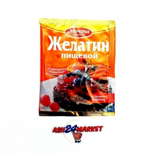 Приправа Желатин МЕЧТА 15г