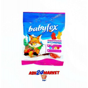Жевательный мармелад BABY FOX 30г (1907)