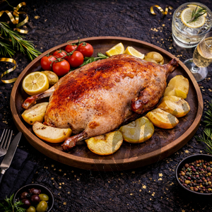 Запеченная утка с грушей (от 2,5кг)