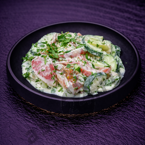 Салат из овощей в сметанном соусе (200г)