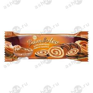 Рулет BAMBOLEO вареная сгущенка 145г
