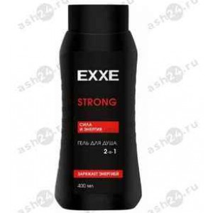 Гель для душа EXXE 2в1 strong 400мл
