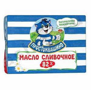Молочные продукты Масло сливочное ПРОСТОКВАШИНО 82% 180г (7030)