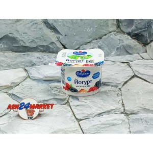 Молочные продукты Йогурт САВУШКИН лесная ягода 2% 120г стакан (1083)
