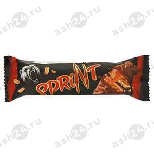 Батончик SPRINT с жареным арахисом и карамелью 50г