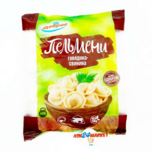Полуфабрикаты Пельмени ДОБРОЕ говядина-свинина 400г