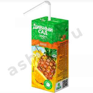 Напитки Сок ДИВНЫЙ САД ананас 0,2л т/п