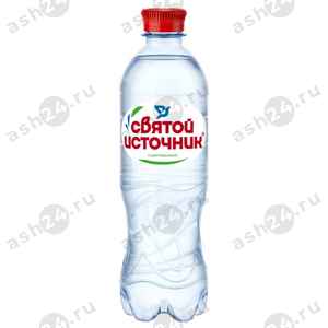 Напитки Минеральная вода СВЯТОЙ ИСТОЧНИК газ 0,5л пэт (0755)