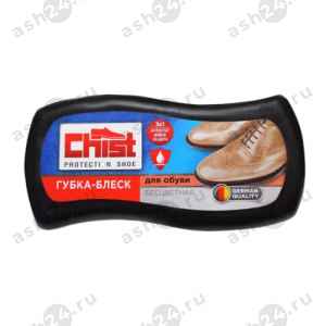 Губка-блеск для обуви бесцветная CHIST