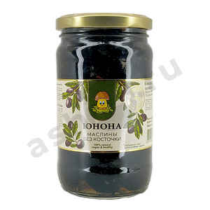 Бакалея Консервы Маслины ЮНОНА с/к 350г с/б