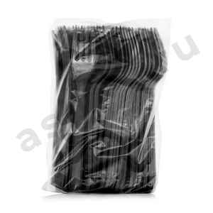 Вилка  IPG черная 175мм 50шт (упаковка)