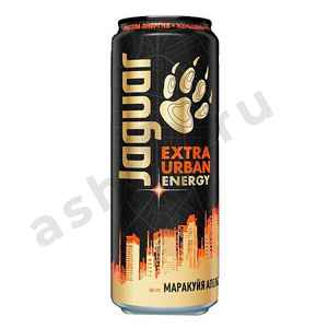 Напитки Энергетик ЯГУАР маракуйя апельсин 0,44л ж/б (4375)