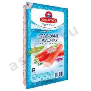 Крабовые палочки САНТА БРЕМОР 200г