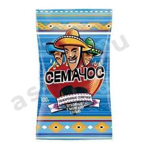 Семечки СЕМАЧОС соль 100г