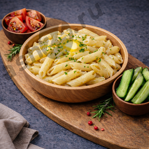 Гарнир Макароны отварные с маслом (250г)