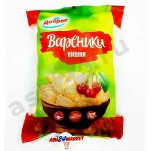Полуфабрикаты Вареники ДОБРОЕ вишня 400г