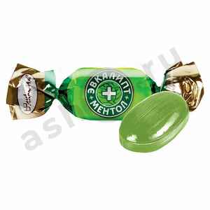 Конфеты вес Карамель эвкалипт + ментол