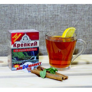 Чай КРЕПКИЙ Добрыня Никитич черный листовой 90г