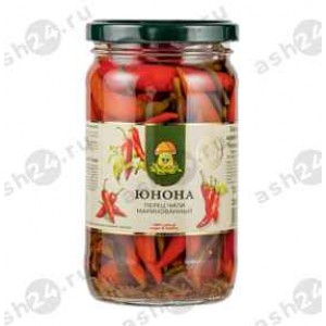 Бакалея Консервы Перец ЮНОНА чили маринованный 330г с/б