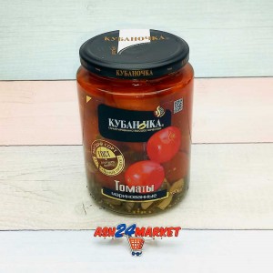 Бакалея Консервы Томаты КУБАНОЧКА маринованные 680г с/б