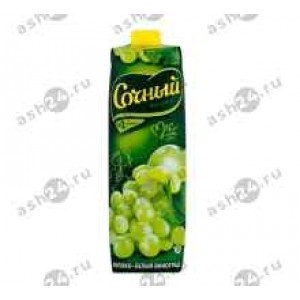 Напитки Сок СОЧНЫЙ яблоко белый виноград 1л т/п (7283)