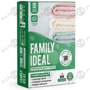 Стиральный порошок FAMILY IDEAL универсальный 350г