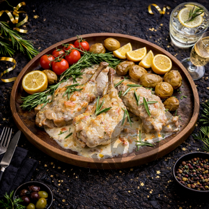 Ножки кролика в сливочном соусе (от 1кг)