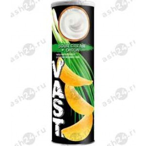 Чипсы VAST сметан и лук 160г