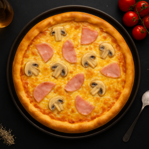 Пицца Ветчина грибы 35см