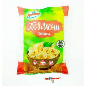 Полуфабрикаты Пельмени ДОБРОЕ говядина 800г