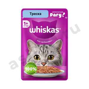 Корм для кошек ВИСКАС аппетитное рагу треска 75г