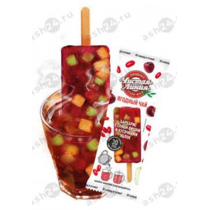 Чай замороженный ЧИСТАЯ ЛИНИЯ барбарис с вишней и кусочками яблок 50г