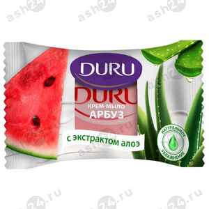 Крем-мыло DURU арбуз с экстрактом алоэ 80г