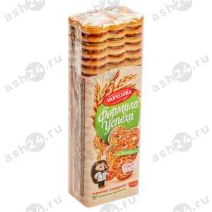 Печенье в упаковке МОРОЗОВ формула успеха сахарное с кунжутом 350г