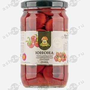Бакалея Консервы Перец ЮНОНА марокканский "ассорти перцев" 330г с/б