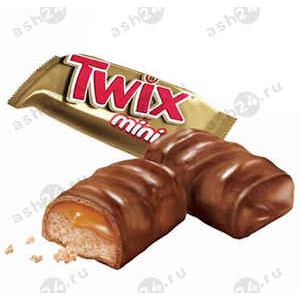 Конфеты вес Твикс мини