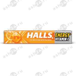 Конд. изд. HALLS апельсин