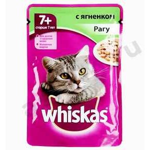 Корм для кошек ВИСКАС рагу ягненок 75г